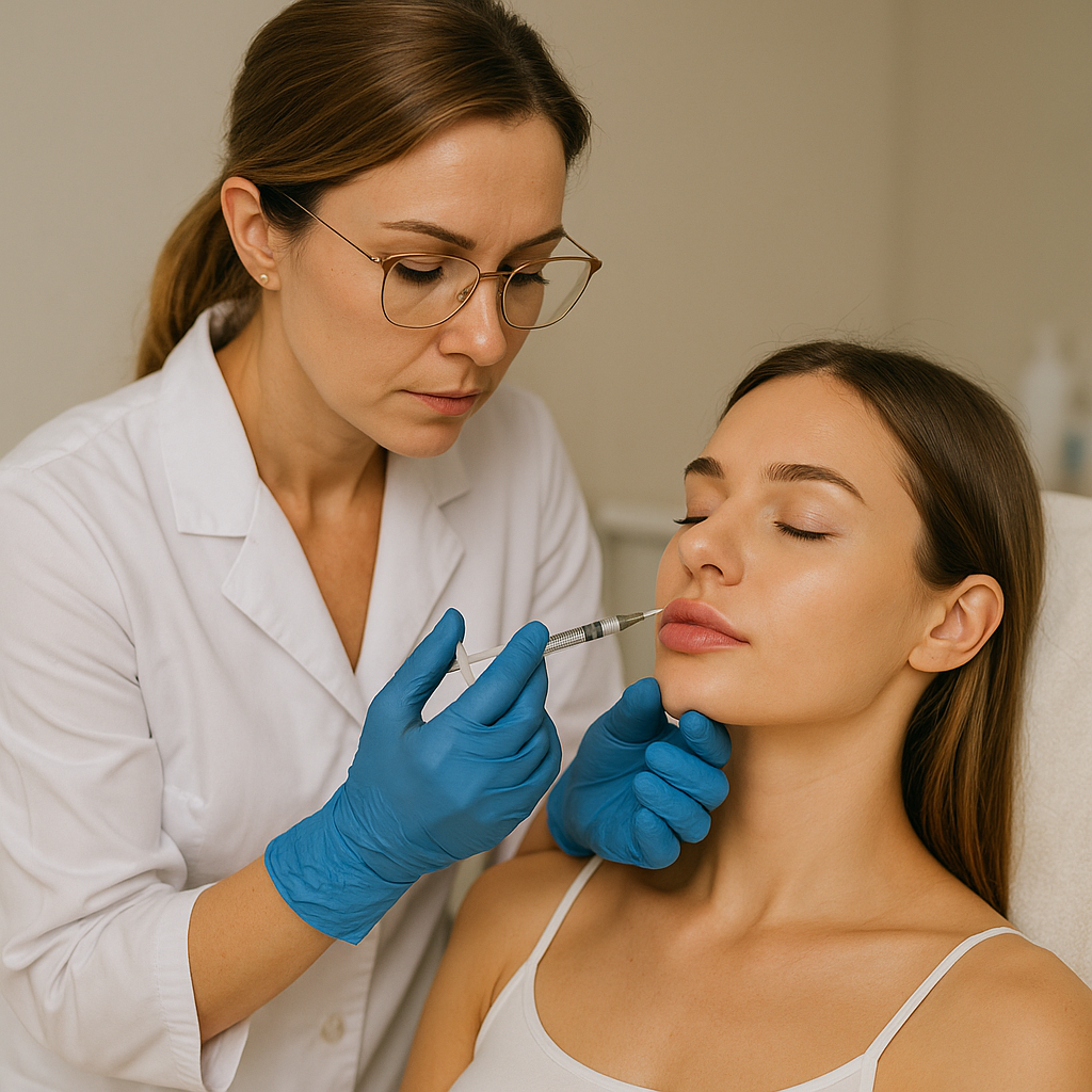 کلینیک اکتا خدمات تزریق ژل لب طبیعی در کرج گوهردشت